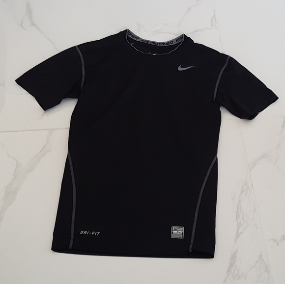 nike pro combat dri fit t shirt